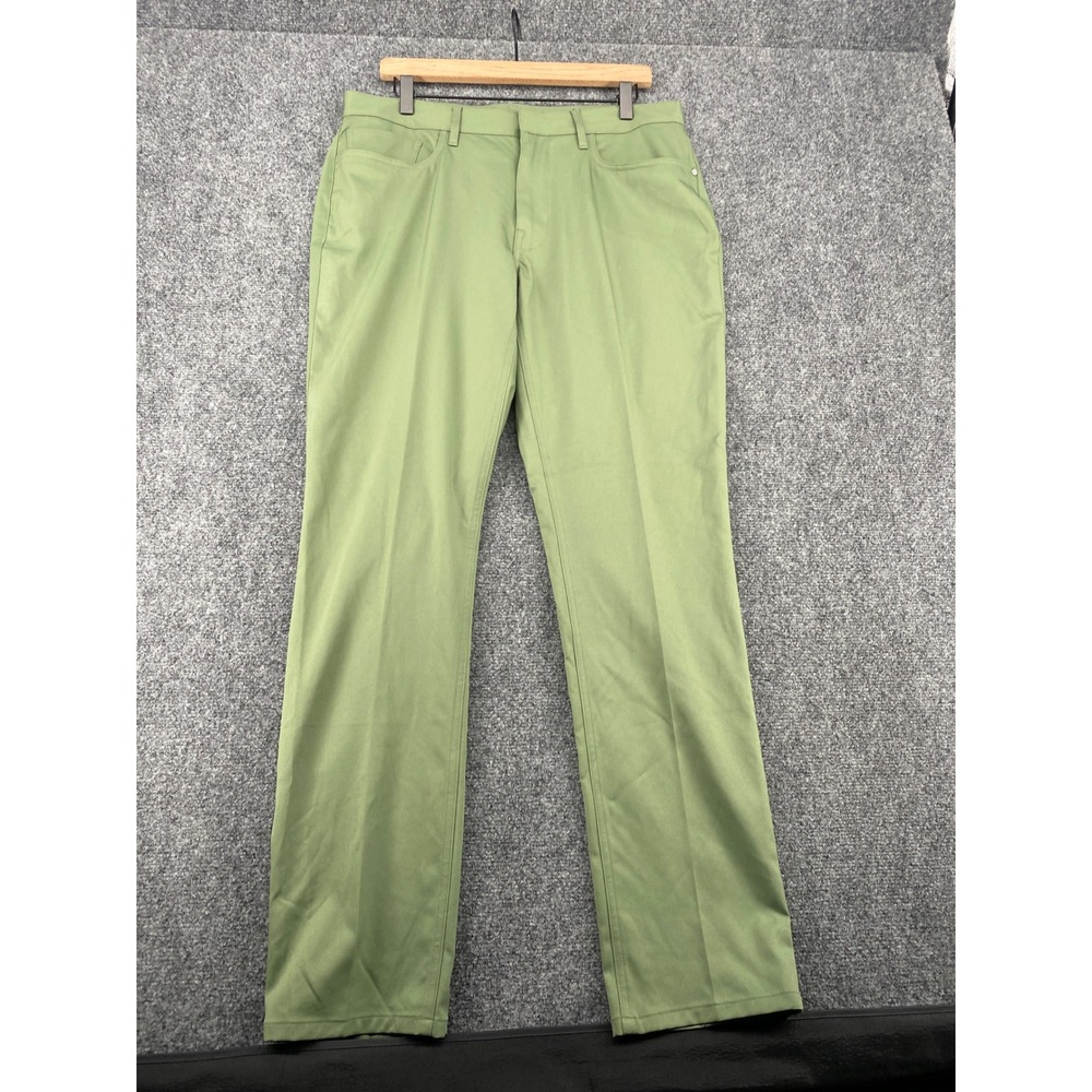 RLX Ralph Lauren Golf Pants Tailored Fit Mens 33x32 Green Performance Stretch